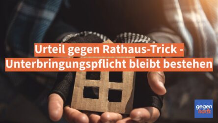 Beitragsbild von: Bürgergeld: Urteil gegen Rathaus-Trick - Unterbringungspflicht bleibt bestehen