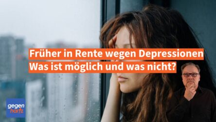 Beitragsbild von: Früher in Rente wegen Depressionen