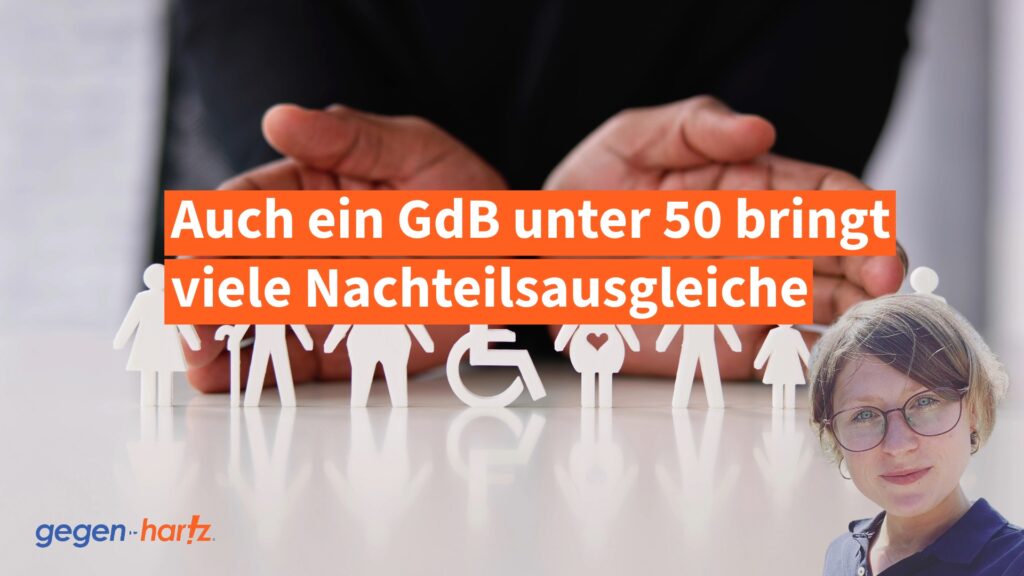 Beitragsbild von: Auch bei einem GdB unter 50 gibt es viele Nachteilsausgleiche