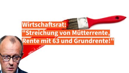 Beitragsbild von: Wirtschaftsrat will Mütterrente, Rente 63 und Grundrente streichen