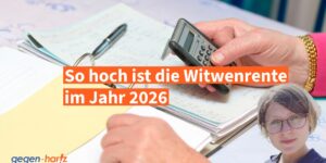 Wie hoch ist die Witwenrente 2026?