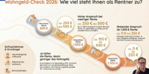 Wie viel Wohngeld bekomme ich bei 1000 Euro Rente?