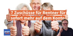 Rente 2026: 7 Zuschläge für Rentner für sofort mehr auf dem Konto