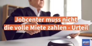 Bürgergeld: Jobcenter muss nicht die volle Miete zahlen - Urteil