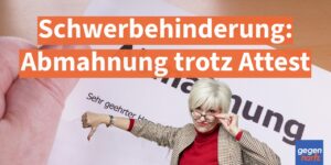 Schwerbehinderung: Abmahnung trotz Attest - Arbeitgeber muss 6.000 Euro nachzahlen