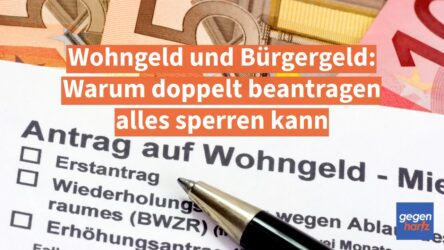 Beitragsbild von: Wohngeld und Bürgergeld: Warum doppelt beantragen alles sperren kann
