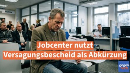 Beitragsbild von: Bürgergeld: Jobcenter nutzt Versagungsbescheid als Abkürzung -Urteil