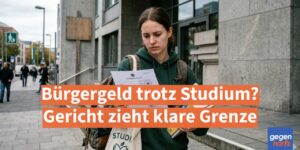 Bürgergeld trotz Studium? Gericht zieht klare Grenze
