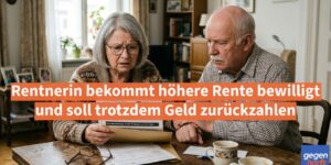 Erwerbsminderung: Rentnerin bekommt höhere Rente bewilligt und soll trotzdem Geld zurückzahlen