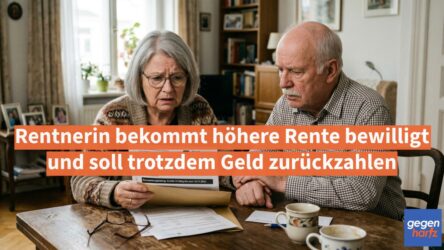 Beitragsbild von: Erwerbsminderung: Rentnerin bekommt höhere Rente bewilligt und soll trotzdem Geld zurückzahlen
