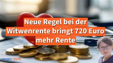 Beitragsbild von: Neue Regelung bei der Witwenrente bringt 720 Euro mehr Rente