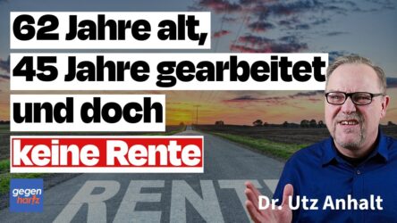 Beitragsbild von: Rente: 62 Jahre alt, 45 Jahre gearbeitet und dann doch keine Altersrente