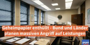 Schwerbehinderung: Geheimpapier enthüllt - Bund und Länder planen massiven Angriff auf Leistungen