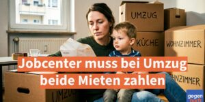 Bürgergeld: Jobcenter muss bei Umzug beide Mieten zahlen