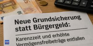 Neue Grundsicherung statt Bürgergeld: Karenzzeit und erhöhte Vermögensfreibeträge entfallen