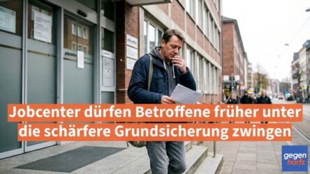 Beitragsbild von: Bürgergeld: Jobcenter dürfen Betroffene früher unter die schärfere Grundsicherung zwingen