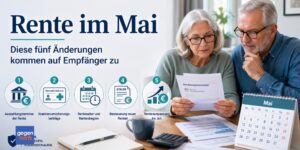 Rente im Mai: Diese 5 Änderungen kommen auf Rentner zu