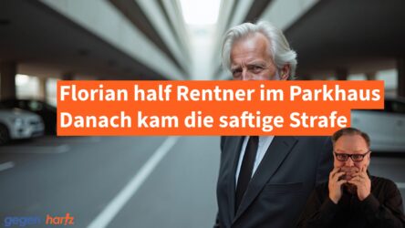 Beitragsbild von: Florian hilft verzweifeltem Rentner im Parkhaus - statt Dank muss er 585 Euro Strafe zahlen