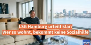 LSG Hamburg urteilt: Wer so wohnt, bekommt keine Sozialhilfe