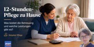 Pflege: Was kostet eine 12-Stunden-Pflege zu Hause?