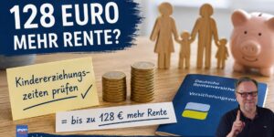 128 Euro mehr Rente: Eltern sollten jetzt Antrag prüfen