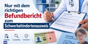 Nur der richtige Befundbericht führt zum Schwerbehindertenausweis