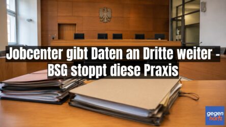 Beitragsbild von: Bürgergeld: Jobcenter gibt Daten an Dritte weiter - BSG stoppt diese Praxis