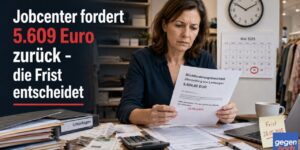Bürgergeld: Jobcenter fordert 5.609 Euro zurück - die Frist entscheidet
