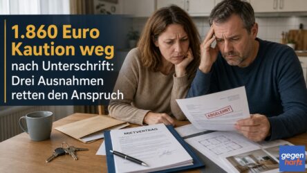 Beitragsbild von: Bürgergeld: 1.860 Euro Kaution weg nach Unterschrift: Drei Ausnahmen retten den Anspruch