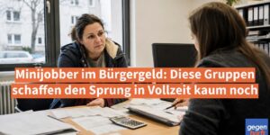 Minijobber im Bürgergeld: Diese Gruppen schaffen den Sprung in Vollzeit kaum noch