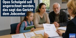 Bürgergeld: Opas Schulgeld soll angerechnet werden, das sagt das Gericht dem Jobcenter