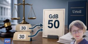 Zwei Einzel-GdB von 30 können zur Schwerbehinderung GdB 50 führen