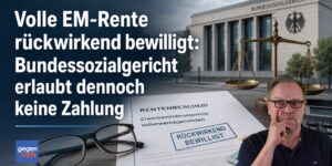 Volle EM-Rente rückwirkend bewilligt: Bundessozialgericht erlaubt dennoch keine Zahlung