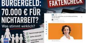 70.000 Euro Bürgergeld für Nichtarbeit? Die Welt rechnet falsch
