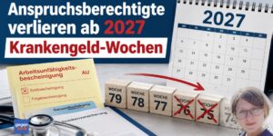 GKV-Spargesetze: Anspruchsberechtigte verlieren ab 2027 Krankengeld-Wochen