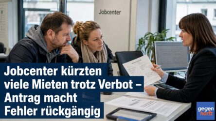 Beitragsbild von: Bürgergeld: Jobcenter kürzten viele Mieten trotz Verbot — Antrag macht Fehler rückgängig