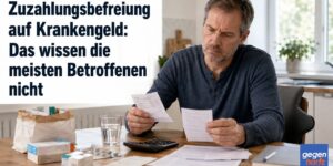 Zuzahlungsbefreiung auf Krankengeld: Das wissen die meisten Betroffenen nicht