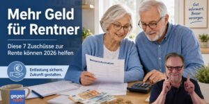 Mehr Geld für Rentner: Diese 7 Zuschüsse zur Rente können 2026 helfen