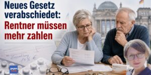 Neues Gesetz verabschiedet: Rentner müssen mehr zahlen