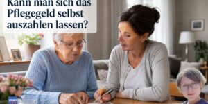 Kann man sich das Pflegegeld für sich selber von der Kasse auszahlen lassen?
