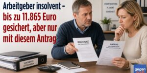 Betriebsrente: Arbeitgeber insolvent - bis zu 11.865 Euro sind aber gesichert