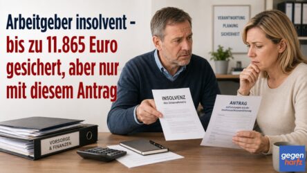 Beitragsbild von: Betriebsrente: Arbeitgeber insolvent - bis zu 11.865 Euro sind aber gesichert