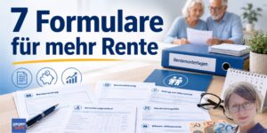 7 Formulare für eine höhere Rente