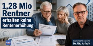 Für 1,28 Millionen Rentner fällt die Rentenerhöhung 2026 aus