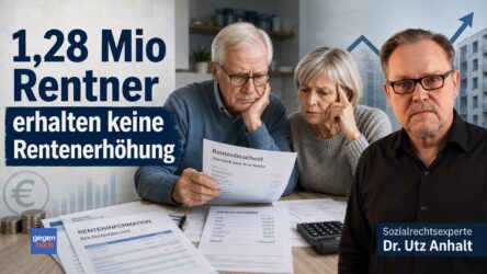 Beitragsbild von: Für 1,28 Millionen Rentner fällt die Rentenerhöhung 2026 aus