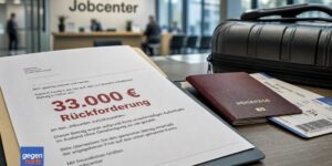 Jobcenter will 33.000 Euro zurück: Bürgergeld-Bezieher war im Ausland