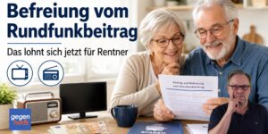 Bei Rente: Befreiung vom Rundfunkbeitrag: Das lohnt sich jetzt für Rentner