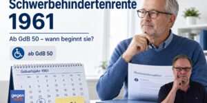 Ab GdB 50 und Jahrgang 1961: Dann beginnt die Schwerbehindertenrente ohne Abschlag