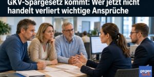 Krankenkassen-Spargesetz kommt: Wer nicht handelt verliert Ansprรผche