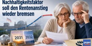 Rente: Nachhaltigkeitsfaktor soll Rentenerhöhungen einbremsen